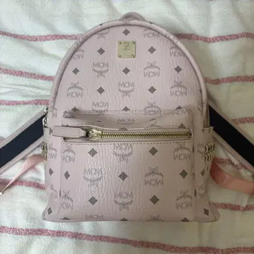 MCM 폐기판 핑크 백
