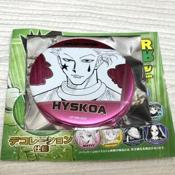 히소카 데코 컬렉션 캔뱃지 HUNTER x HUNTER