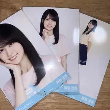 노기자카 브로마이드 카키 하루카 라이브 t셔츠 카가와 컴프