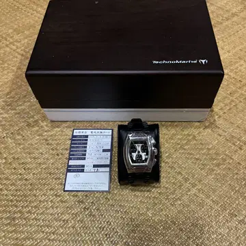 TechnoMarine 오토매틱 시계 실버/블랙
