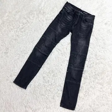 H&M Divided 스키니 데님 G팬츠 데님 팬츠 블랙 (M)