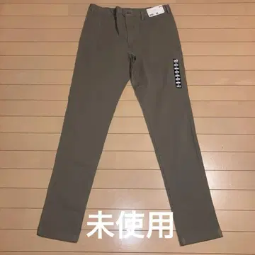 새상품 UNIQLO 스키니 핏 치노 2way 스트레치 82cm 카키