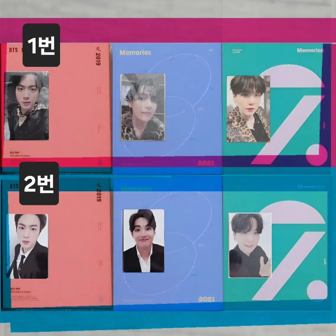BTS MEMORIES of 2019 Blu-ray  JINトレカ付 ⑲【JIN】BTS memories of 2021 Blu-rayトレカ - メルカリ