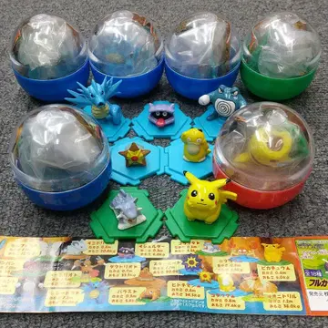 포켓몬스터 풀컬러 컬렉션 10 [BANDAI] 7종 세트