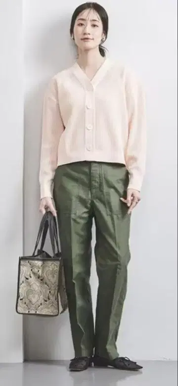[UNITED ARROWS] 베이커 팬츠