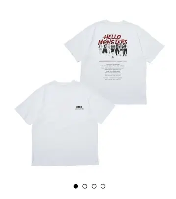 BABYMONSTER 투어 T셔츠 화이트 L