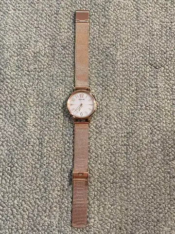 손목시계 시티즌 위카 핑크 골드 KP5-166-13 새상품급 wicca