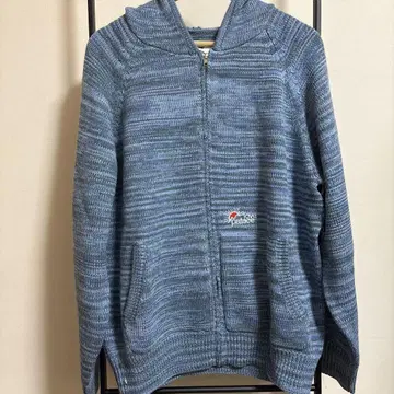 PALACE 팔라스 Space Knit 후디 L 블루