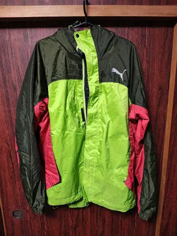 Puma 마운틴 파카 그린/레드