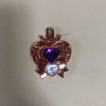 세본스타 레어 2018 리본 하트 더블 보석 체인 없음