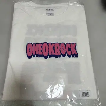 ONE OK ROCK 화이트 T셔츠 XL 2025