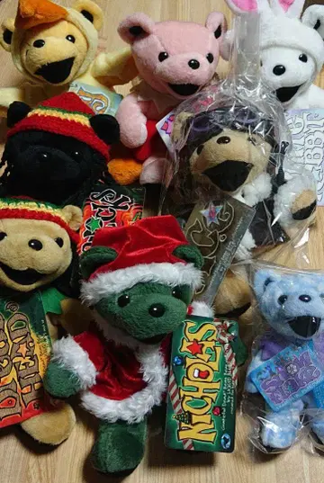 그레이트풀 데드 베어 8체 GratefulDead bear 그레이트풀