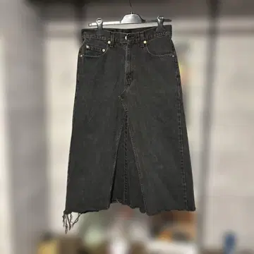 리바이스 levi's 데님 롱 스커트