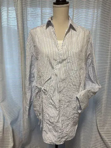 ZARA 긴팔 랩 블라우스 M 사이즈