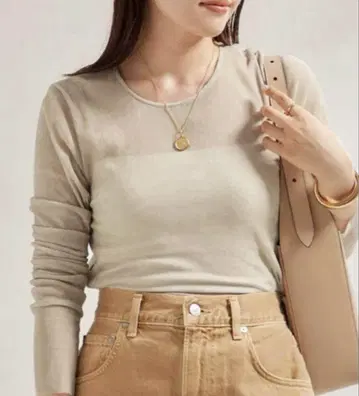 Plage Flocky Mesh 롱T