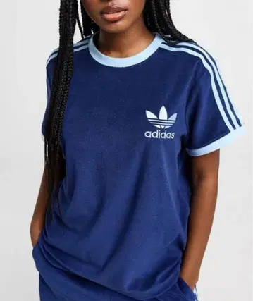adidas 파일 원단 T셔츠 S 사이즈