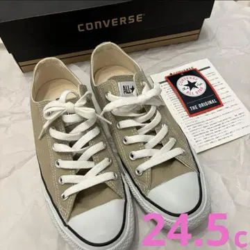 CONVERSE ALL STAR 로우컷 캔버스 스니커즈 1CL129