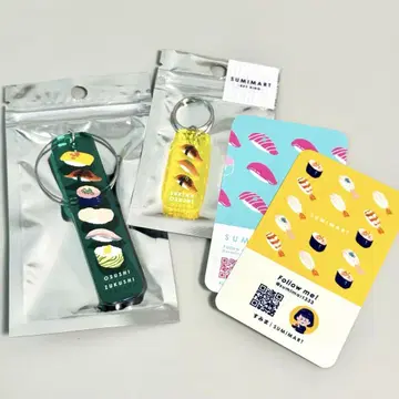 SUMIMART 스미마 아크릴 키링 스시
