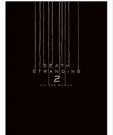 DEATH STRANDING 2 팝업 한정 로고 포스터