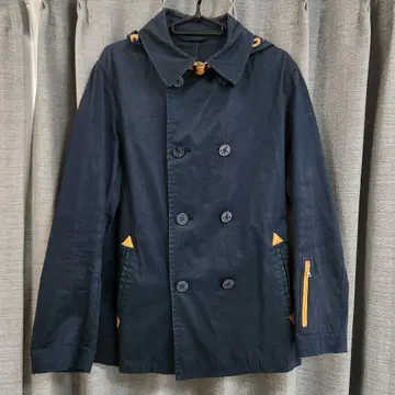 [ SOPHNET. ] HOODED PEA COAT - 테크 고프코어