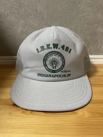빈티지 USA 데드스탁 기업 트래커 캡 미국제