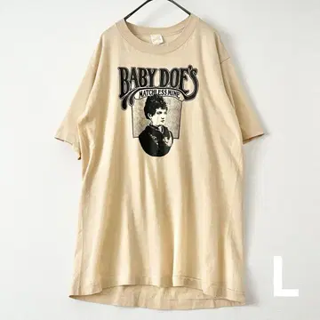 sportswear baby doe's 싱글 스티치 빈티지 티셔츠
