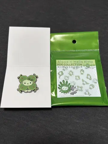 간사이 엑스포 일본관 모 헬로키티 핀 배지 시아와세모