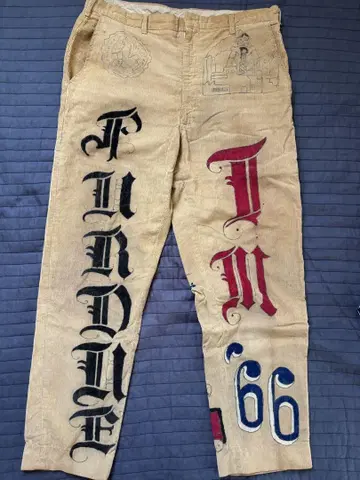 60s 메모리얼 팬츠 memorialpants seniorcords
