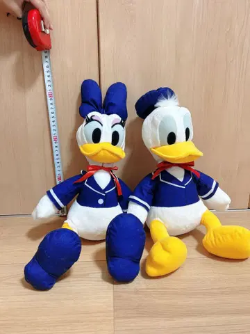 새상품급 디즈니 도날드&데이지 봉제 인형 2개 세트