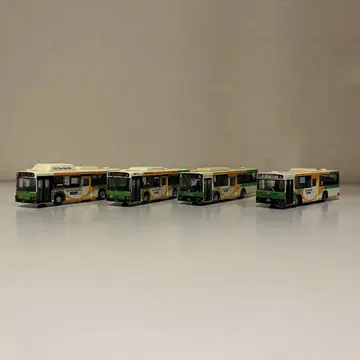 버스 컬렉션 도영 버스 4대 세트