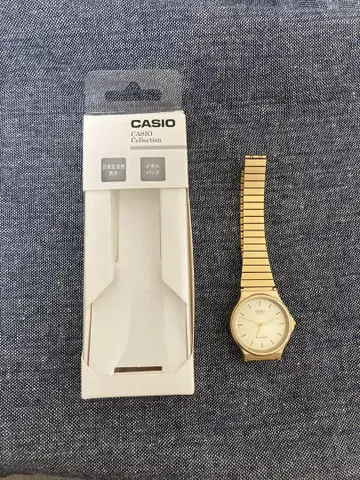 CASIO Collection 골드 손목시계