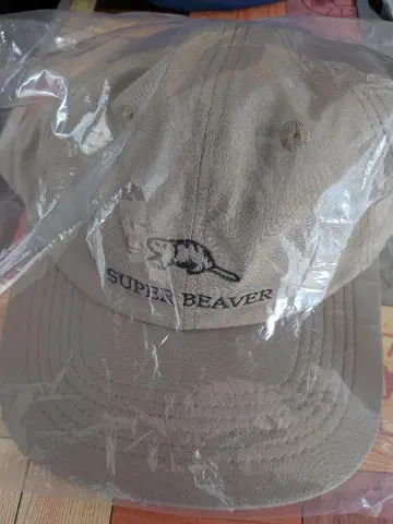 SUPER BEAVER 캡 베이지
