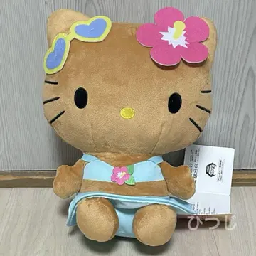 헬로키티 L 봉제 인형 일광화상 갸루 Ver. 산리오 캐릭터즈