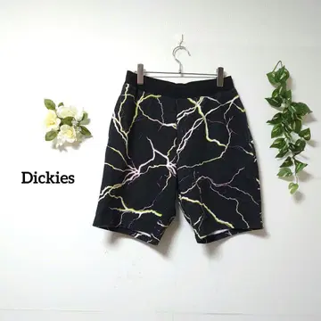 디키즈 올 패턴 숏팬츠 허리밴딩 M