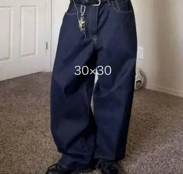 GAP 슈퍼 배기 데님 30 x 30