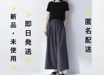 그레이 와이드 팬츠 S 사이즈