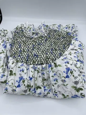ZARA 원피스 꽃무늬 프릴 롱 원피스