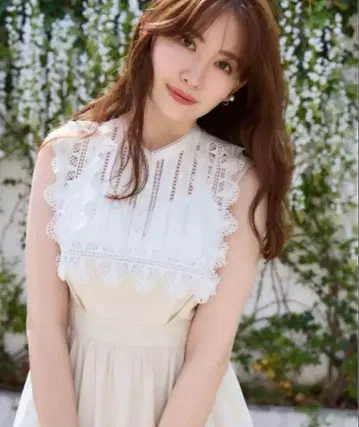 Her lip to grace cotton-blend long dress