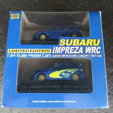 CM's 1/64 [ 스바루 임프레자 WRC 2대 세트 ]