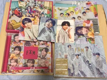timelesz FAM CD 블루레이 앨범 카드 포함