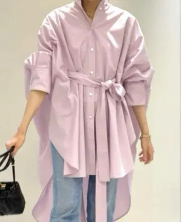 르필 서클 오버 블라우스