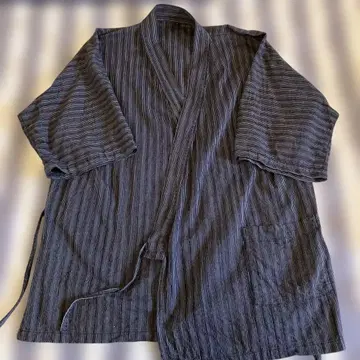 MUJI 무인양품 muji 진베이 L 사이즈 파랑 네이비 컬러