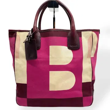 양품 BALLY 토트백 핸드백 발리 가죽 캔버스 A4