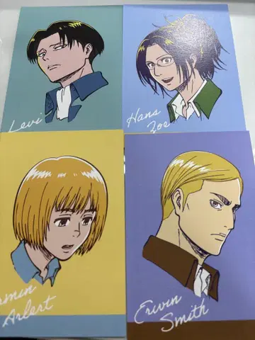 진격의 거인 WIT STUDIO 구매 혜택 엽서