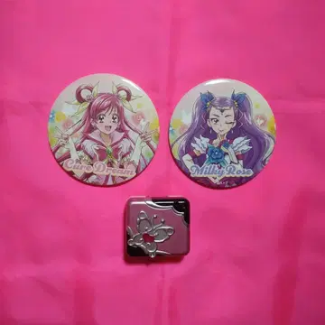 올 프리큐어 전시회 캔뱃지 세트