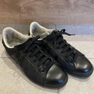 AJ 아르마니진 스니커즈 블랙 27.5cm