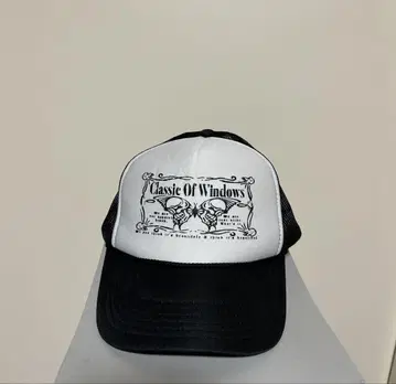 Classic Of Windows 메쉬 캡 화이트
