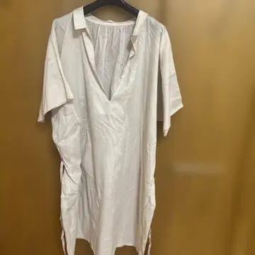 GALERIE VIE 화이트 셔츠 원피스