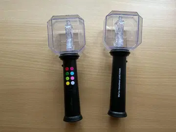 24시간 이내 발송 타임리스 응원봉 2개 세트 (컬러 버튼 포함)