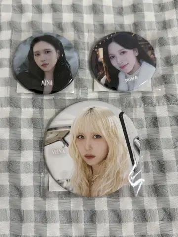 twice 미나 캔뱃지 캔배치